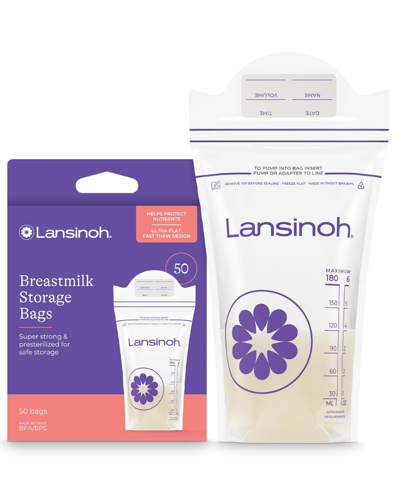 50 Ct Breastmilk Storage Bags